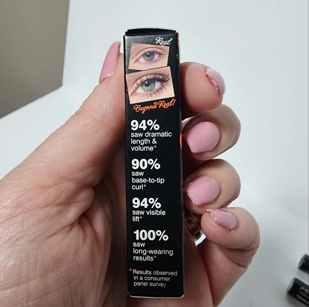 Premium mascara bundle 5 new mascaras from Buxum, Benefit, Cargo, Clinique NWT